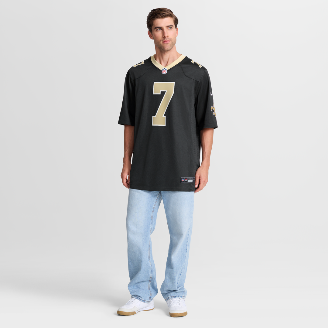Taysom Hill New Orleans Saints Gold Gameday Golds Alternate Game Player Jersey