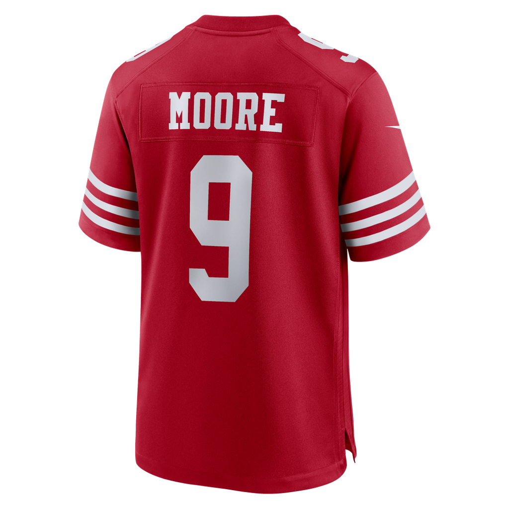 Skyy Moore San Francisco 49ers Scarlet Team Game Jersey