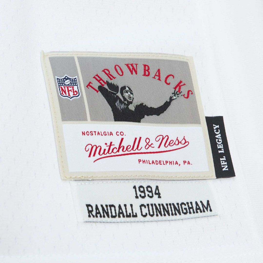 Randall Cunningham Philadelphia Eagles White Legacy Replica Jersey