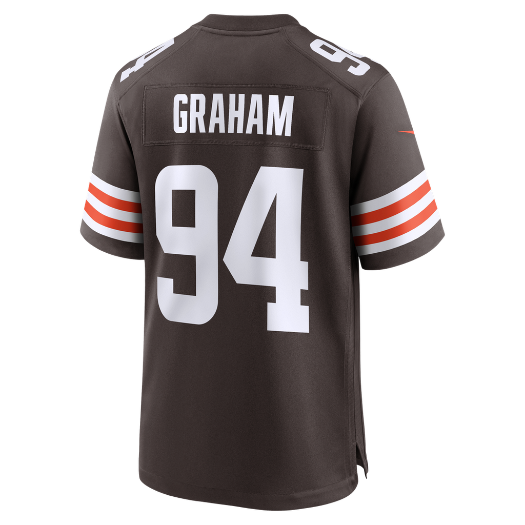 Mason Graham Cleveland Browns Brown Game Jersey