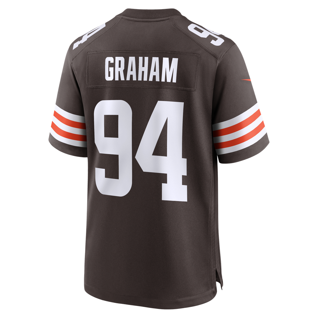 Mason Graham Cleveland Browns Brown Game Jersey