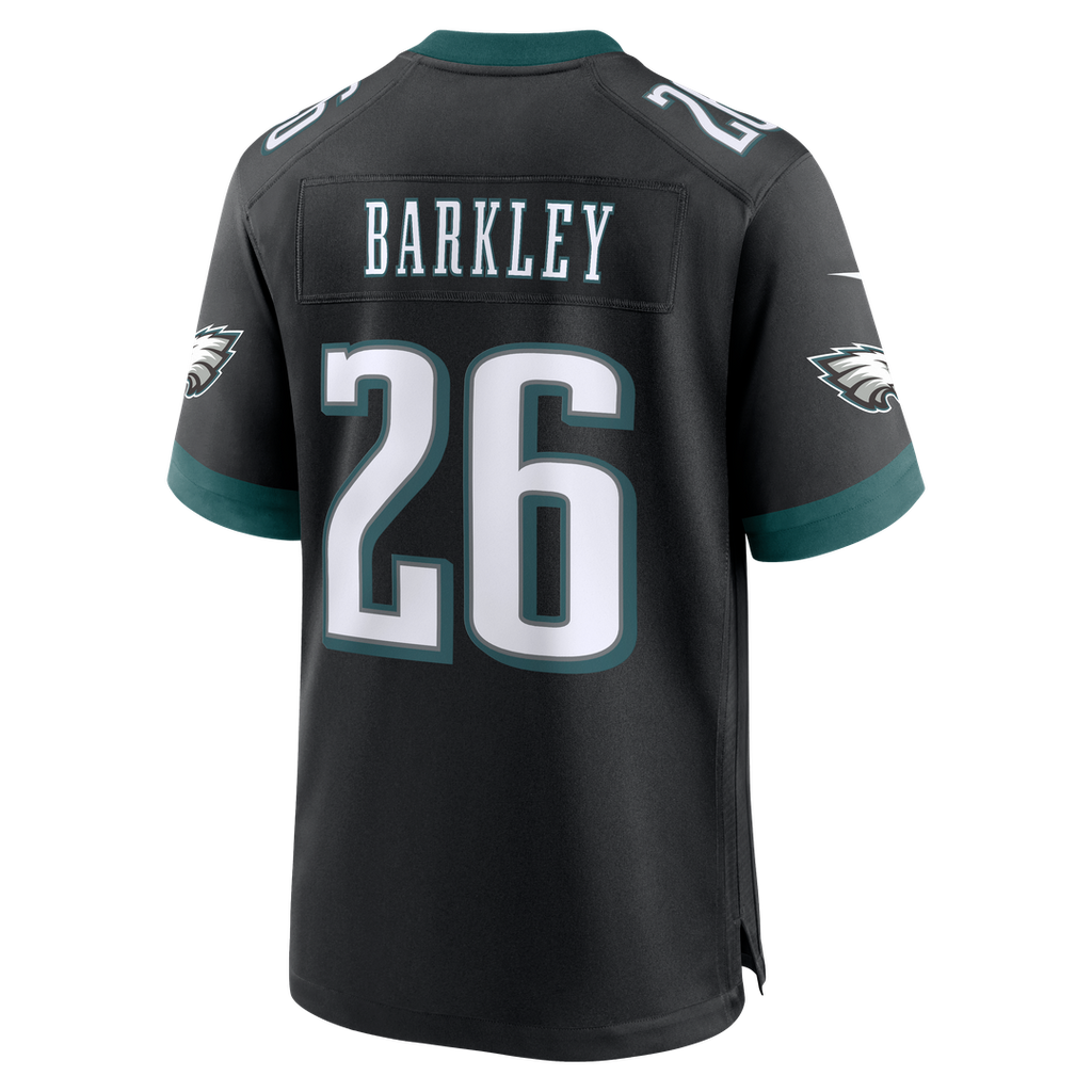 Saquon Barkley Philadelphia Eagles Black Alternate Game Jersey