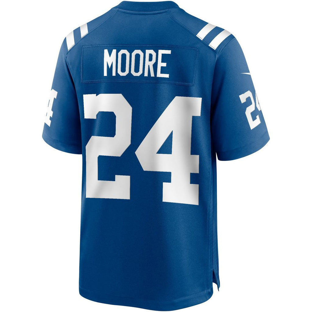 Lenny Moore Indianapolis Colts Royal Game Retired Player Jersey