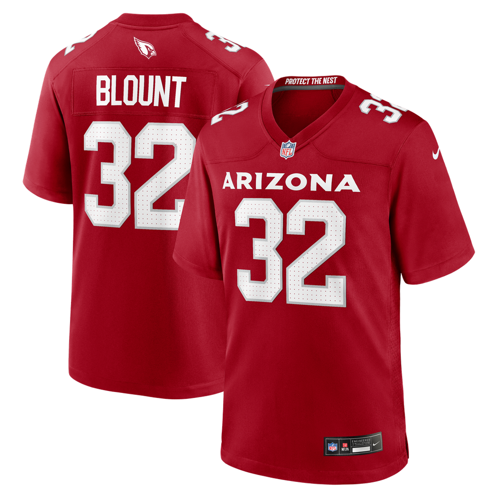 Joey Blount Arizona Cardinals Cardinal Game Jersey