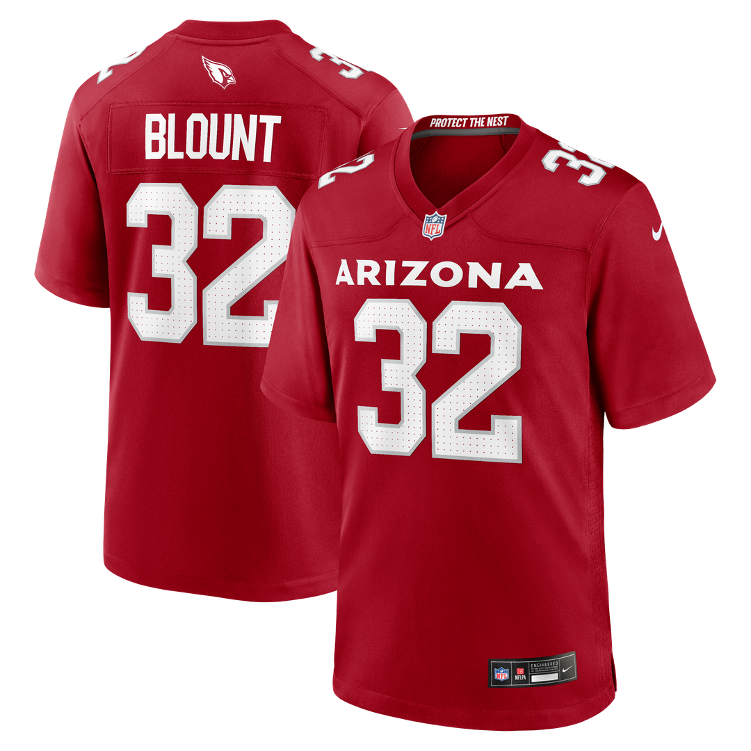 Joey Blount Arizona Cardinals Cardinal Game Jersey