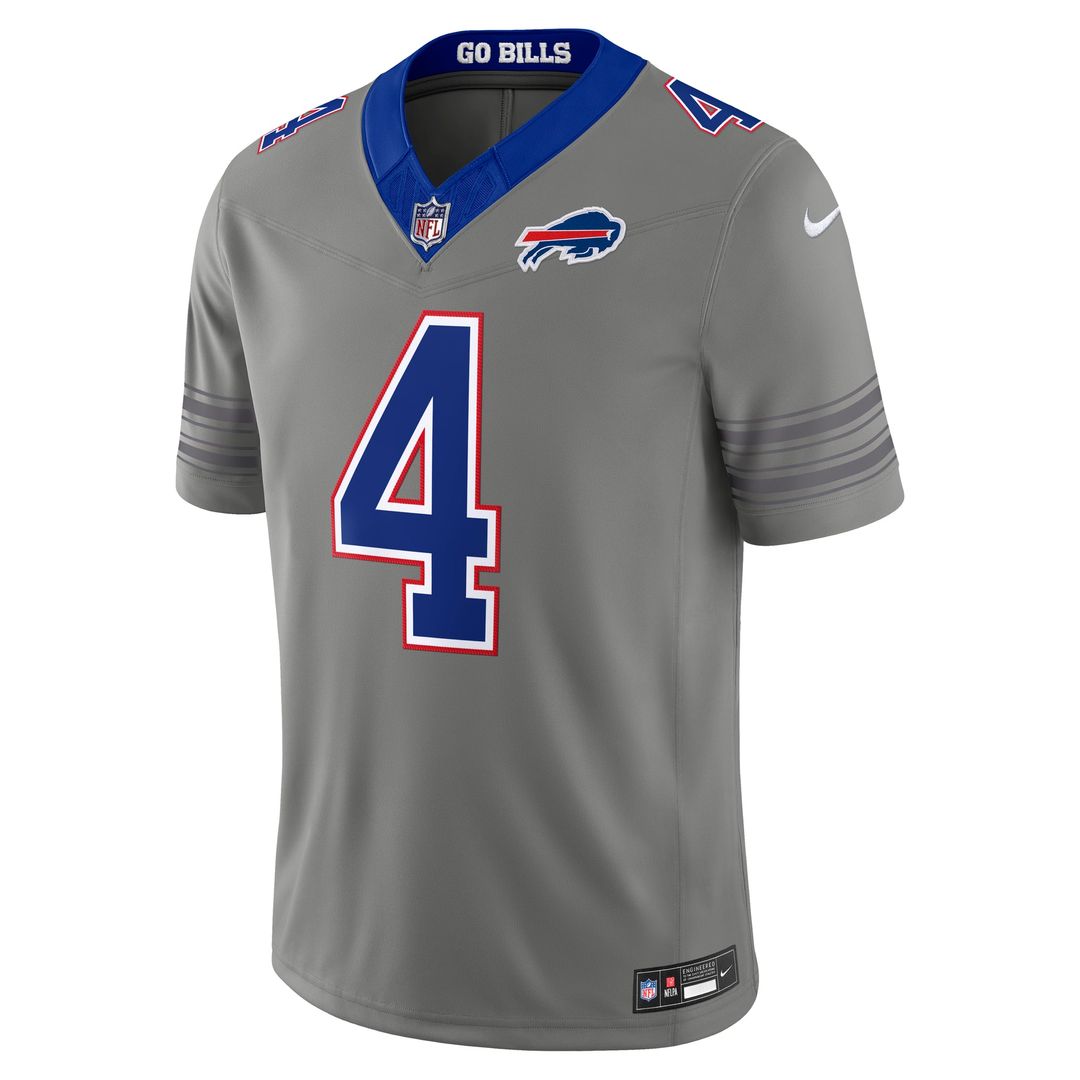 James Cook III Buffalo Bills Royal Team Vapor F.U.S.E. Stitched Limited Jersey