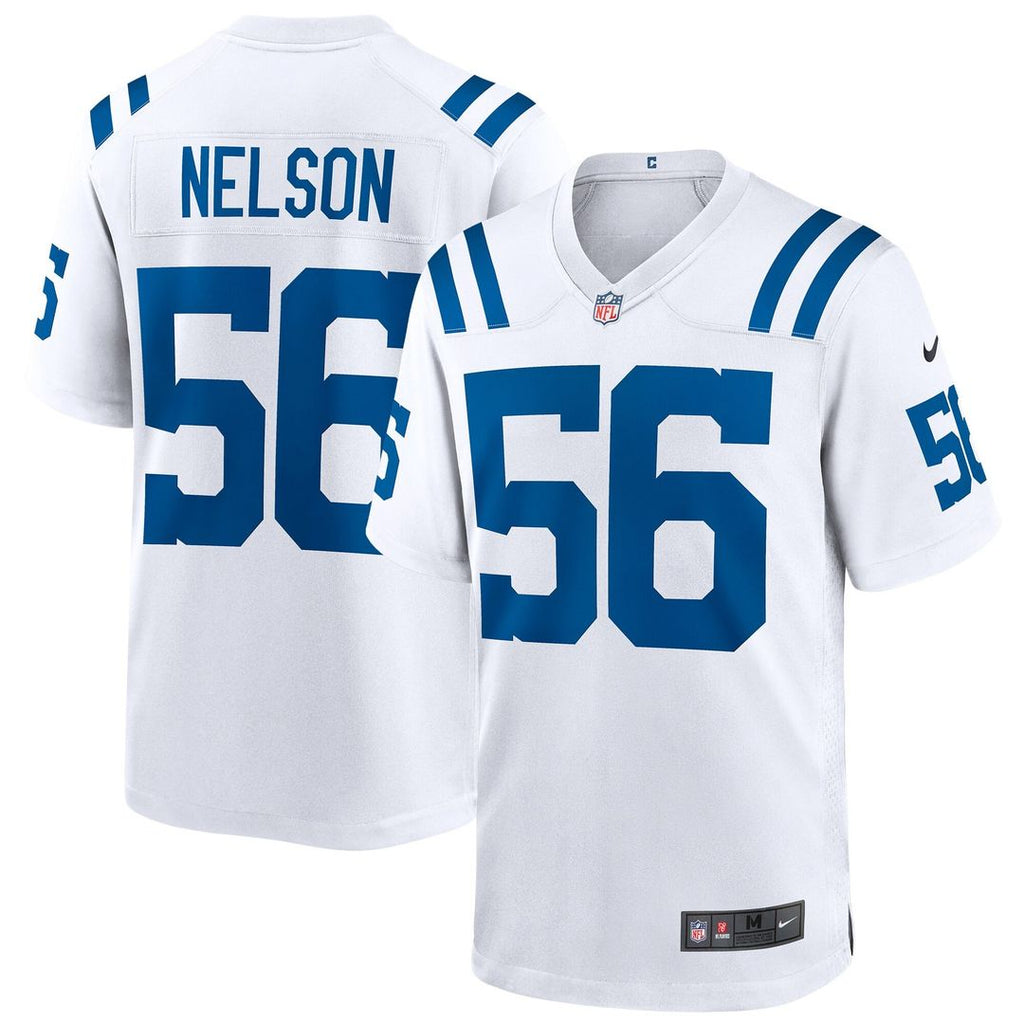 Quenton Nelson Indianapolis Colts White Game Player Jersey