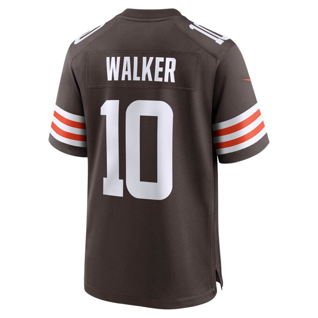 Phillip Walker Cleveland Browns Brown Team Game Jersey