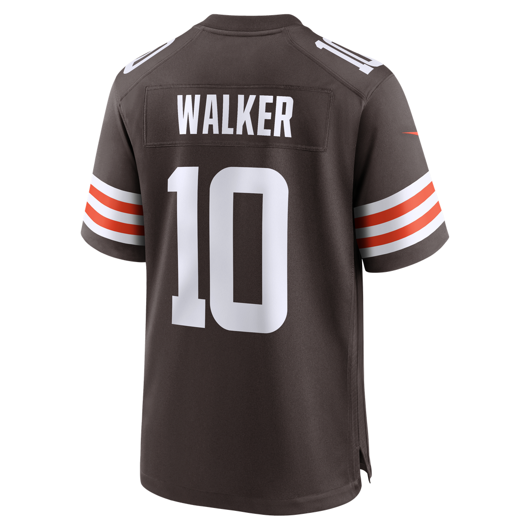 Phillip Walker Cleveland Browns Brown Team Game Jersey