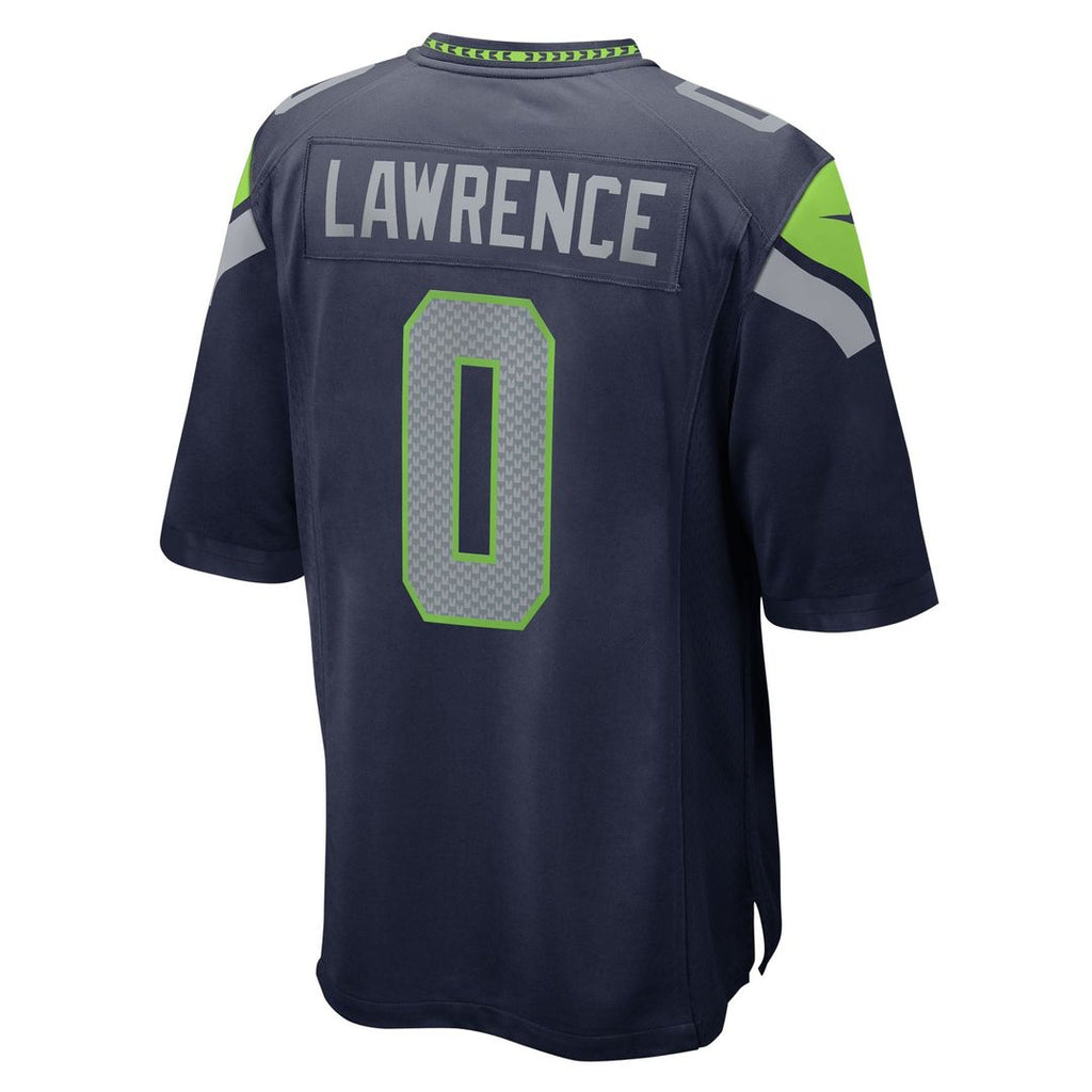 DeMarcus Lawrence Seattle Seahawks College Navy Team Game Jersey