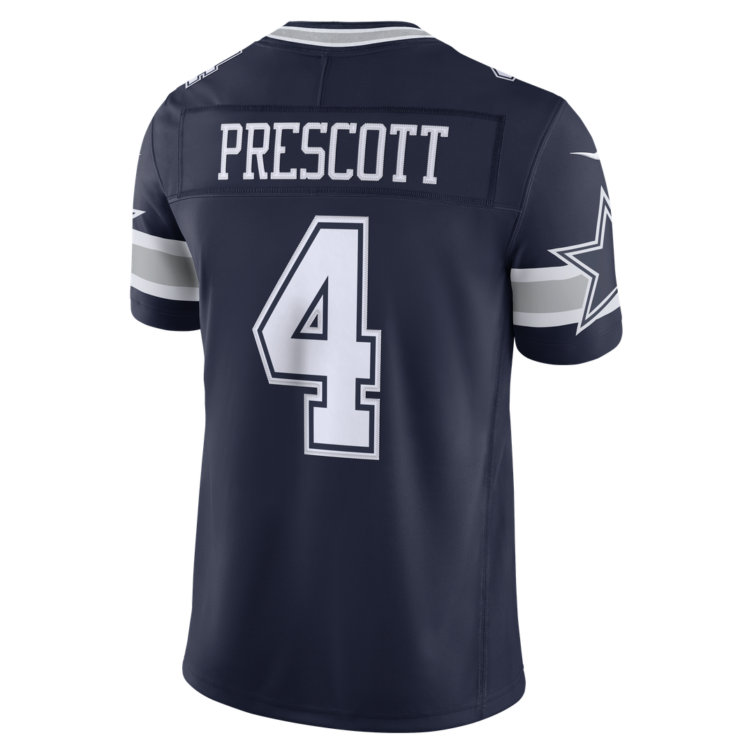 Dak Prescott Dallas Cowboys Navy Team Vapor F.U.S.E. Stitched Limited Jersey