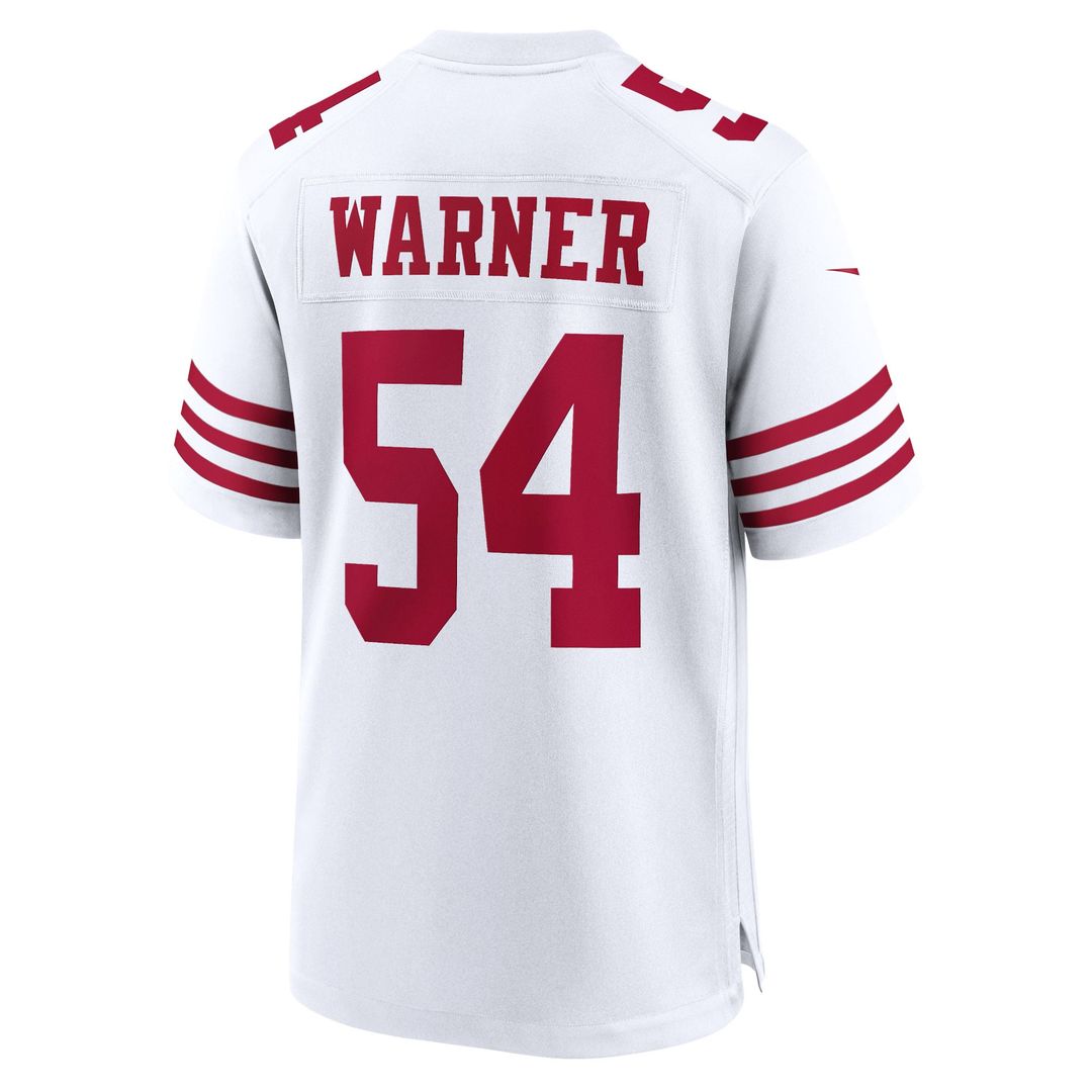 Fred Warner San Francisco 49ers Scarlet Team Game Player Jersey
