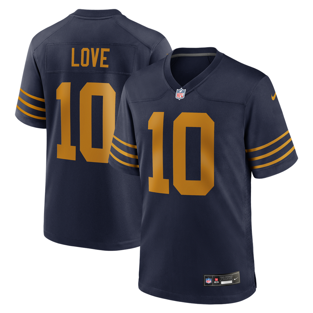 Jordan Love Green Bay Packers Navy The 1923 Classic Game Jersey