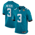 Jakobi Meyers Jacksonville Jaguars Teal Team Game Jersey