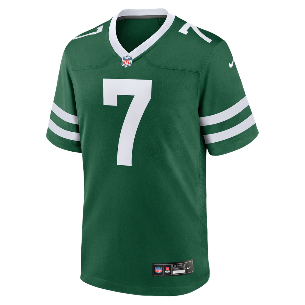 Geno Smith New York Jets Legacy Green Game Jersey
