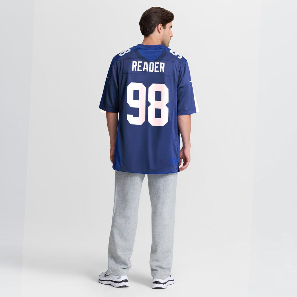D.J. Reader New York Giants Royal Game Jersey