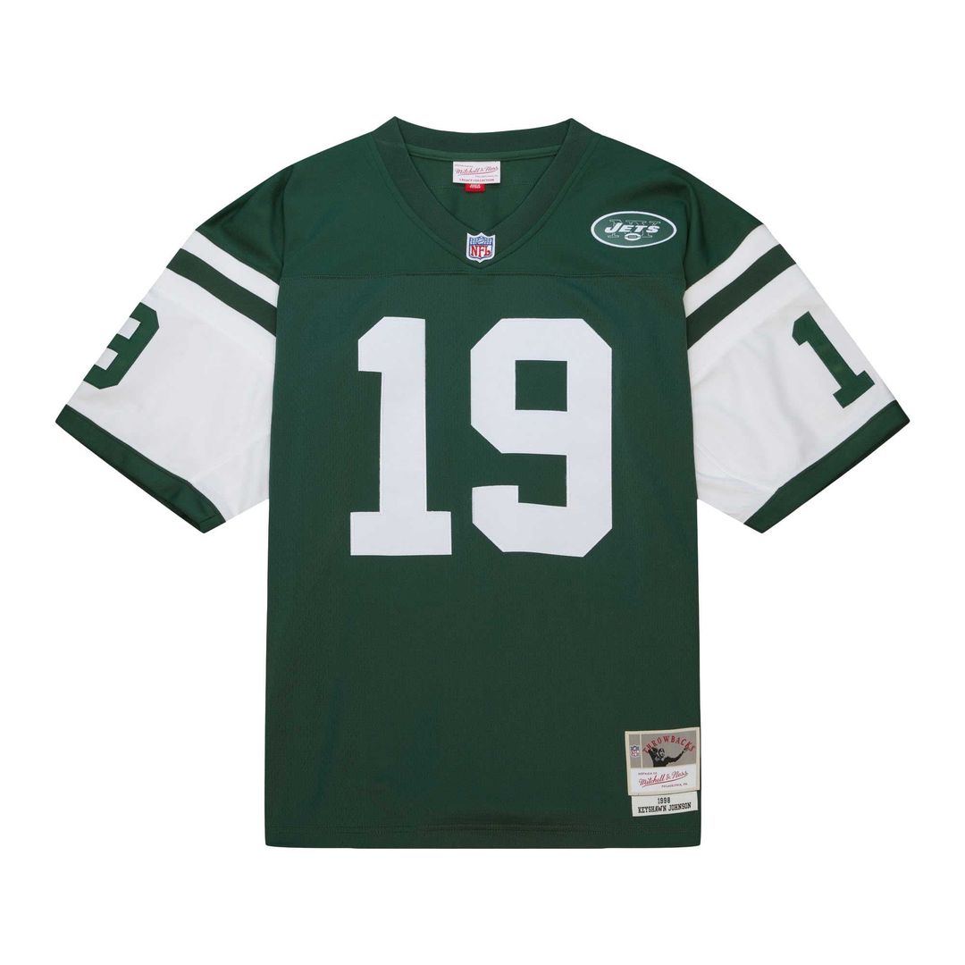 Keyshawn Johnson New York Jets Green Legacy Replica Jersey