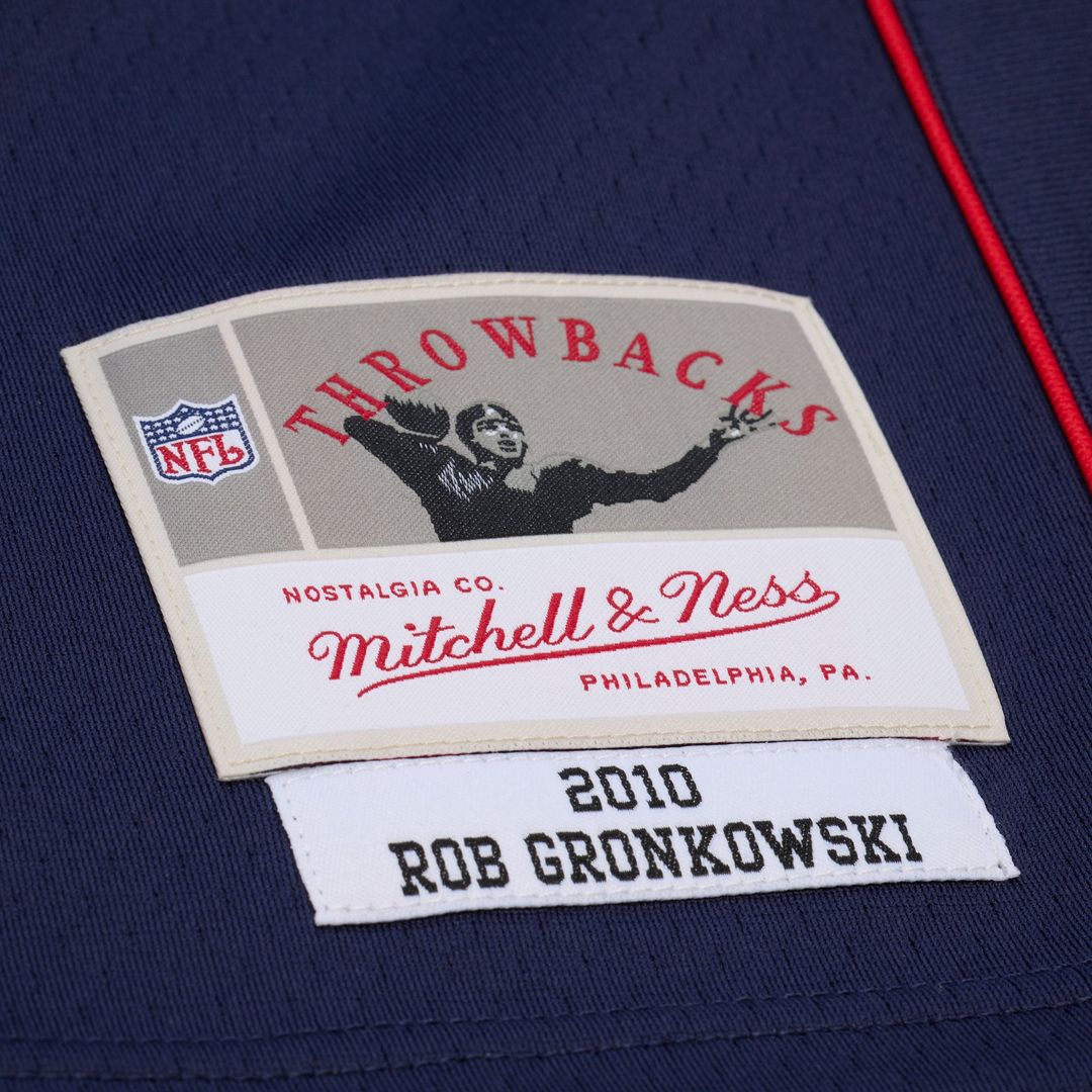 Rob Gronkowski New England Patriots Navy Big & Tall 2010 Legacy Retired Player Jersey