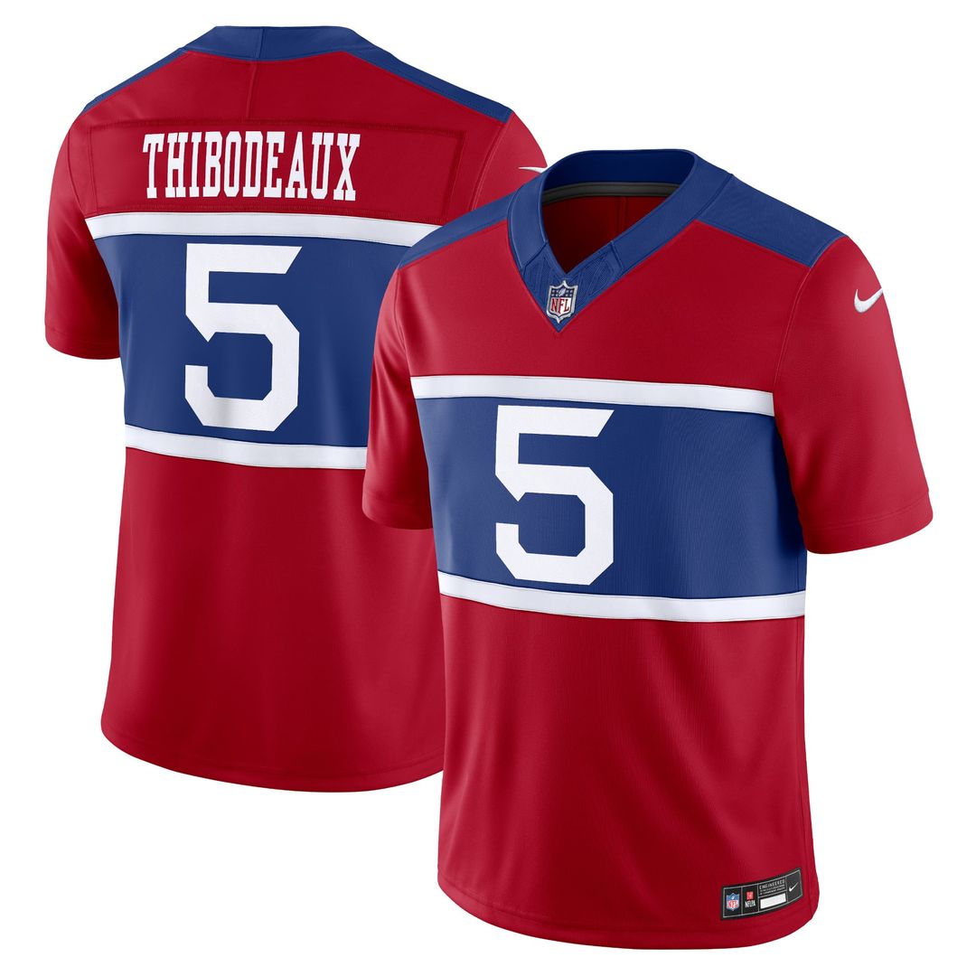 Kayvon Thibodeaux New York Giants Century Red Alternate Vapor F.U.S.E. Limited Jersey