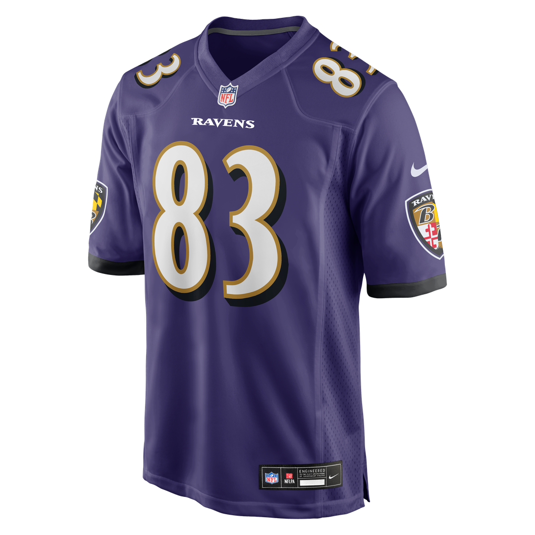 LaJohntay Wester Baltimore Ravens Purple Team Game Jersey