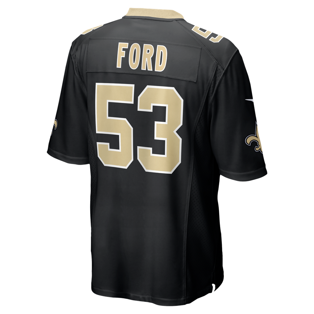 Jaylan Ford New Orleans Saints Black Game Jersey