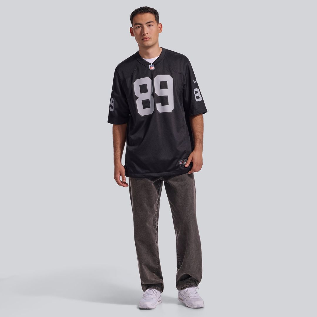Brock Bowers Las Vegas Raiders Black Player Game Jersey