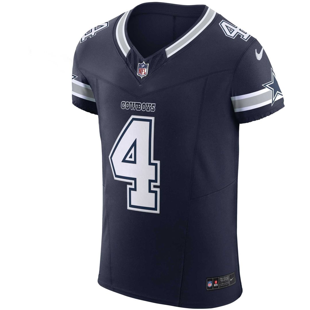 Dak Prescott Dallas Cowboys Navy Team Vapor F.U.S.E. Elite Jersey