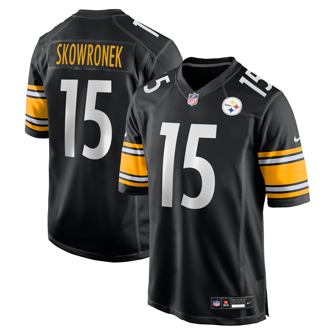 Ben Skowronek Pittsburgh Steelers Black Team Game Jersey