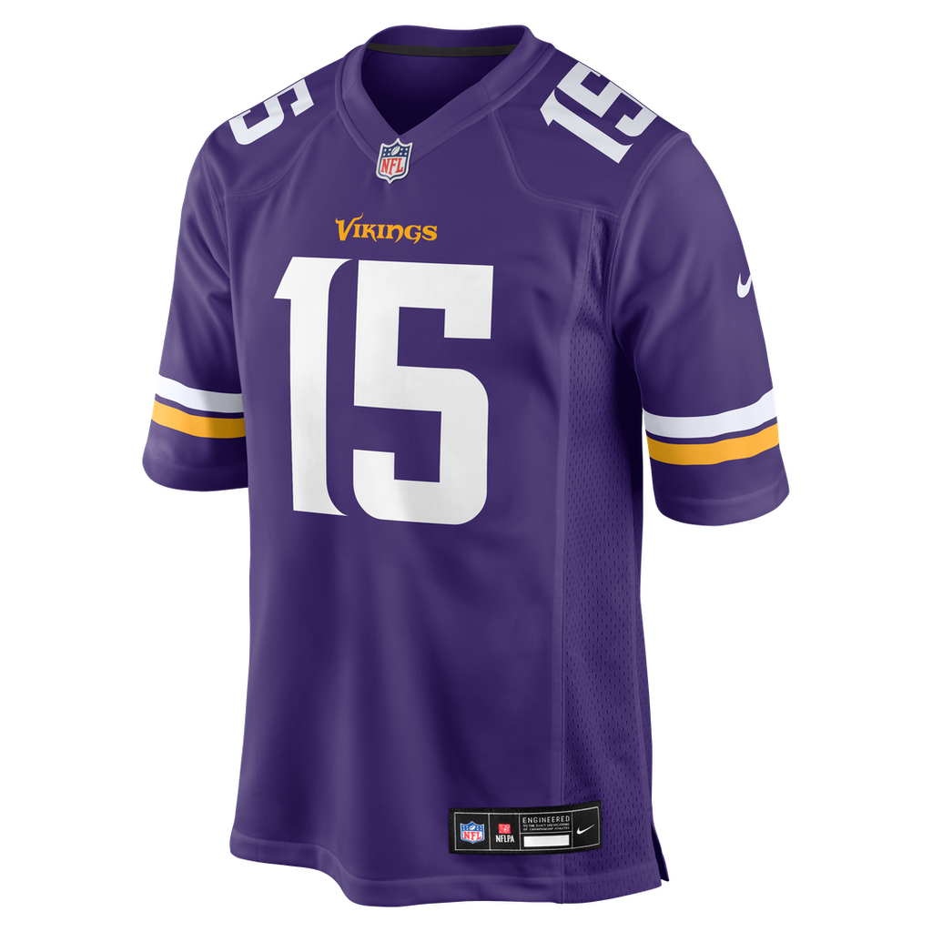 Dallas Turner Minnesota Vikings Purple Player Game Jersey