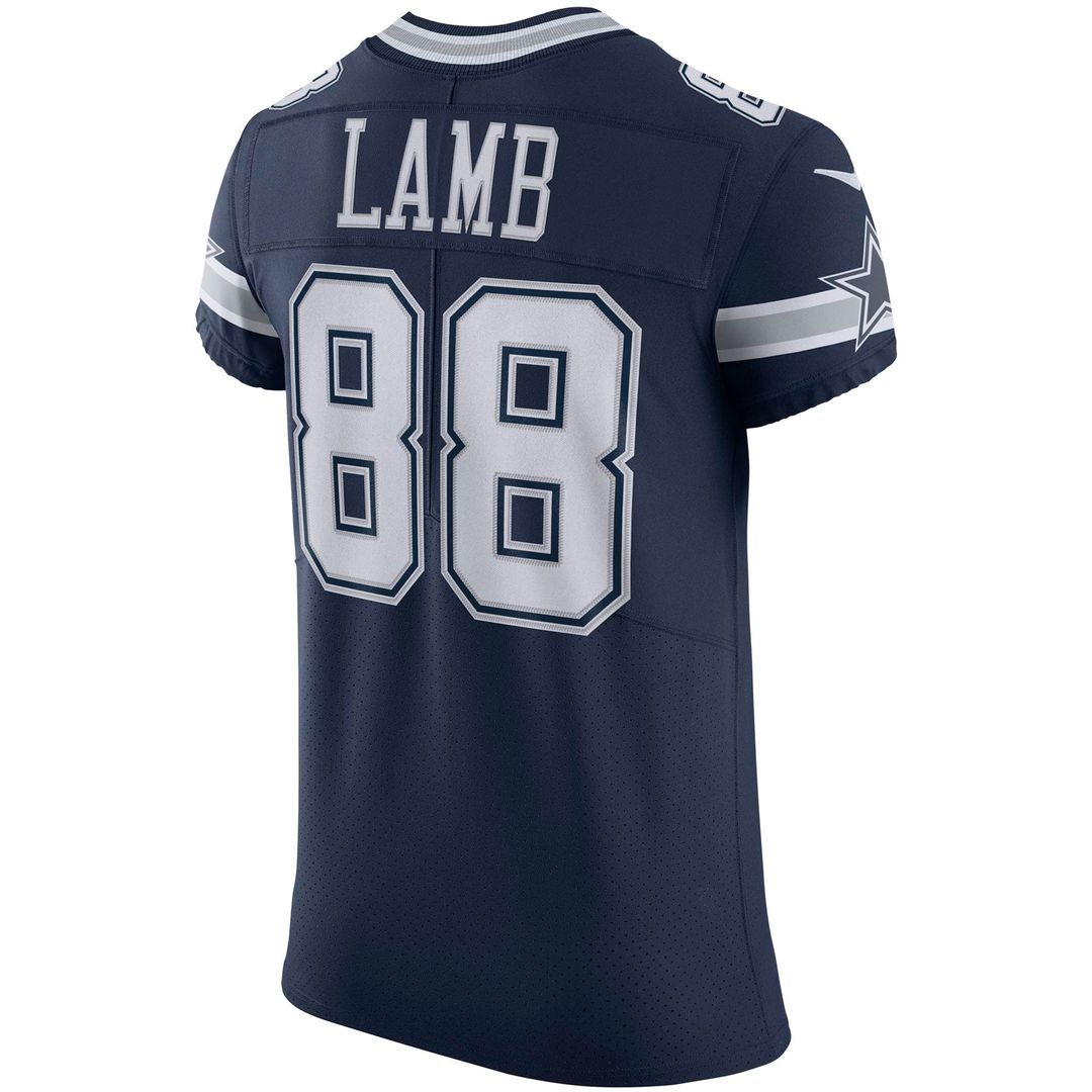 CeeDee Lamb Dallas Cowboys Navy Vapor Elite Jersey