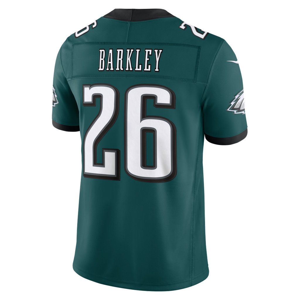 Saquon Barkley Philadelphia Eagles White Vapor F.U.S.E. Stitched Limited Jersey