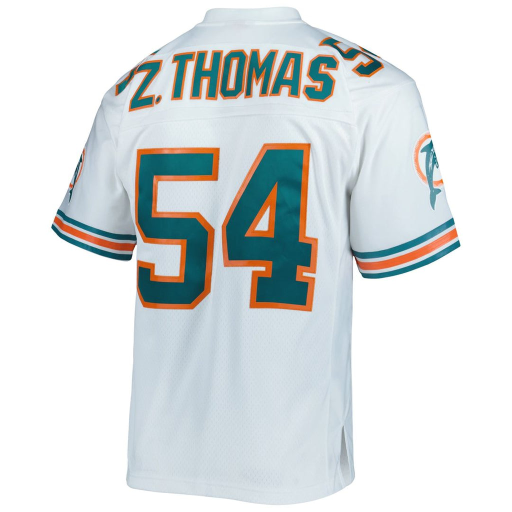 Zach Thomas Miami Dolphins White Legacy Replica Jersey