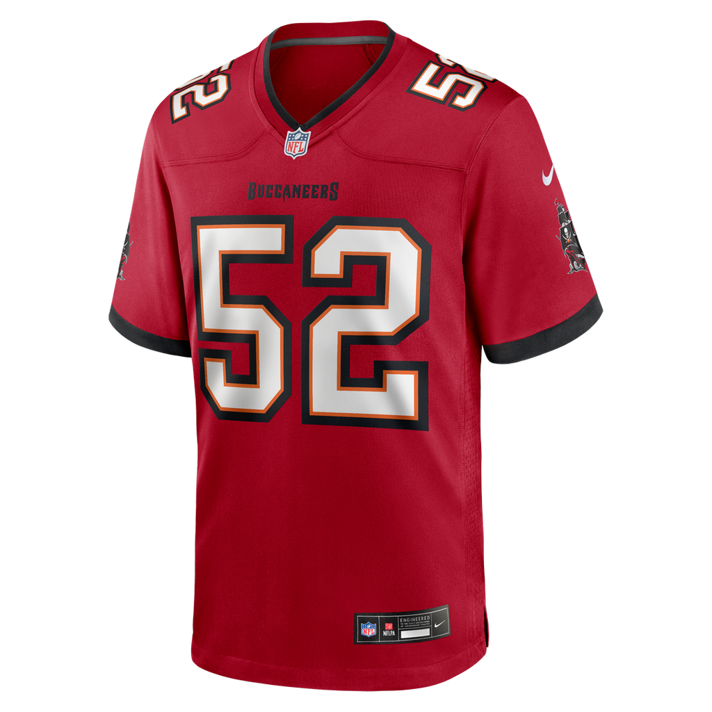 Christian Rozeboom Tampa Bay Buccaneers Red Team Game Jersey