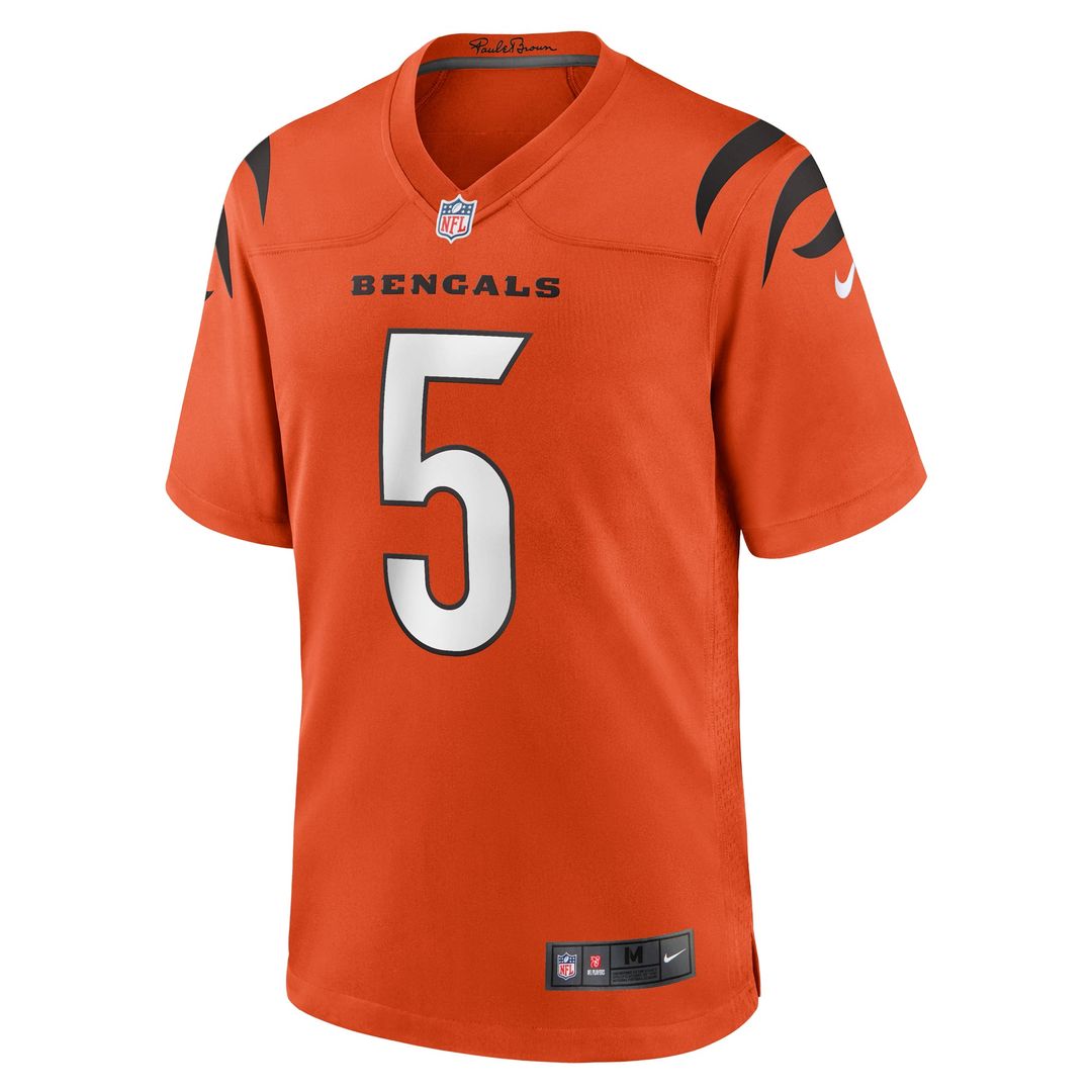 Tee Higgins Cincinnati Bengals Black Game Player Jersey