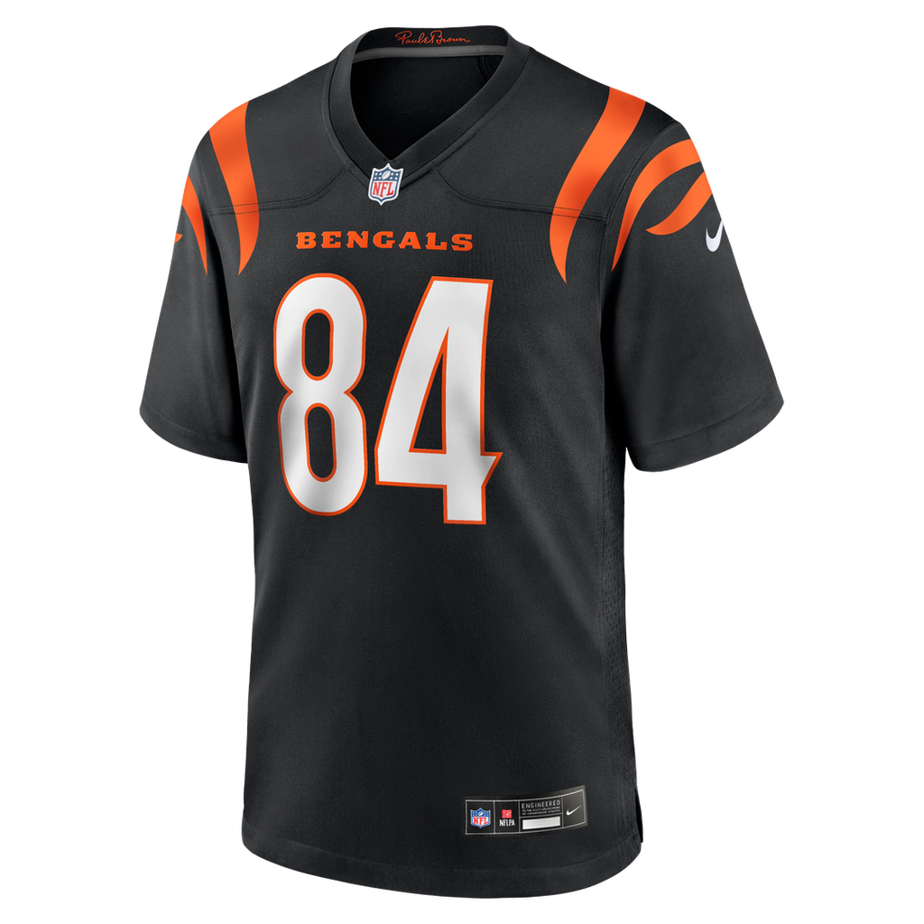 T. J. Houshmandzadeh Cincinnati Bengals Black Team Retired Player Game Jersey