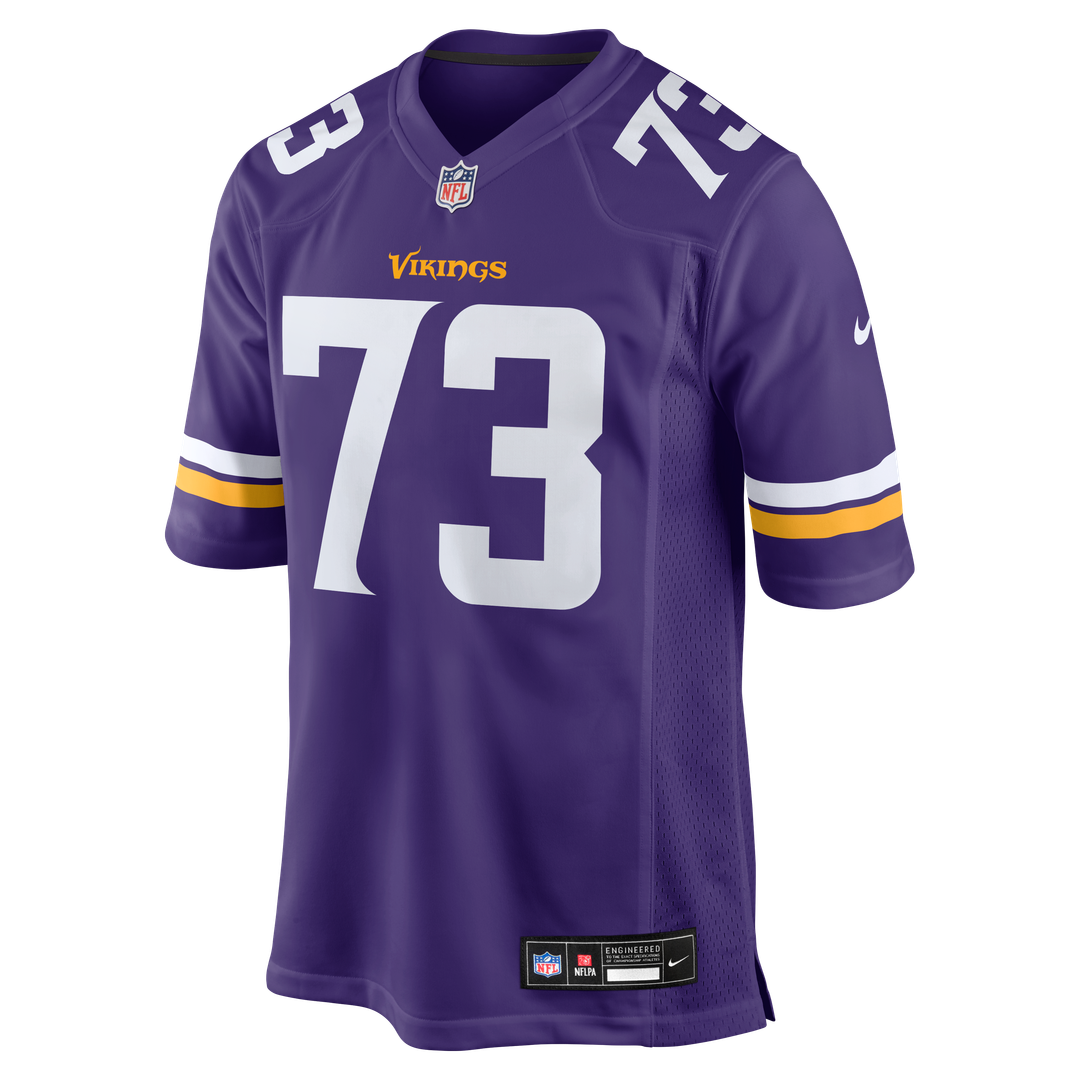 Walter Rouse Minnesota Vikings Purple Team Game Jersey