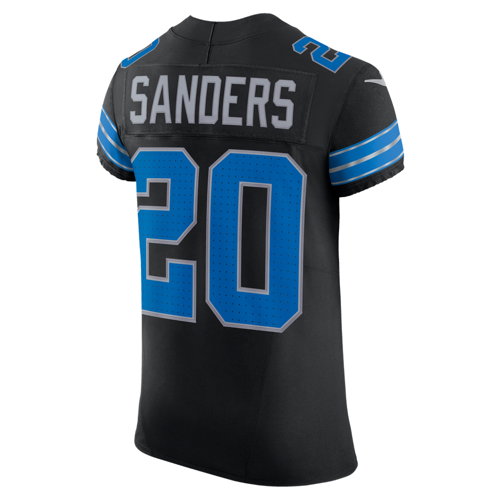 Barry Sanders Detroit Lions Black Alternate Vapor F.U.S.E. Elite Jersey