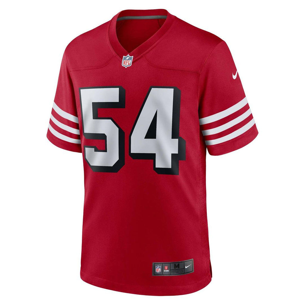 Fred Warner San Francisco 49ers Scarlet Alternate Game Jersey