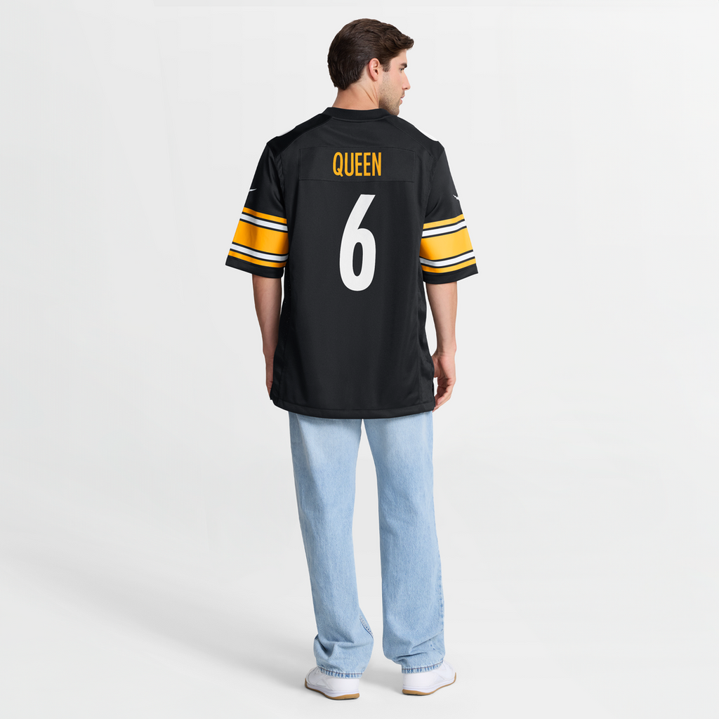 Patrick Queen Pittsburgh Steelers Gold Alternate 1933 Throwback Game Jersey