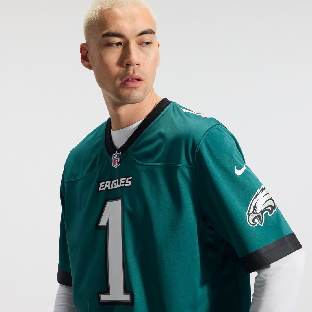 Jalen Hurts Philadelphia Eagles Black Alternate Game Jersey