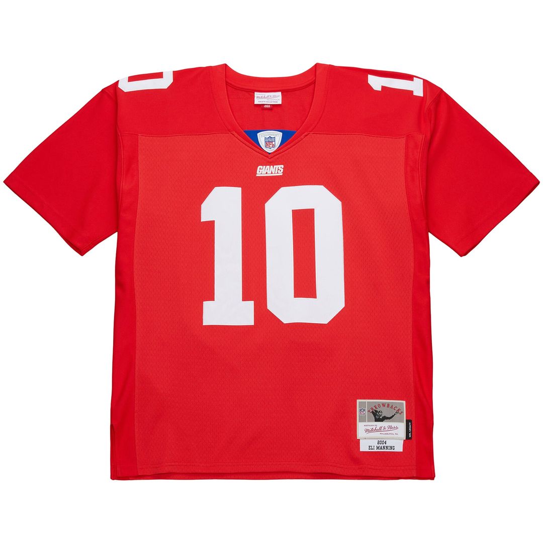 Eli Manning New York Giants Red 2004 Legacy Replica Jersey