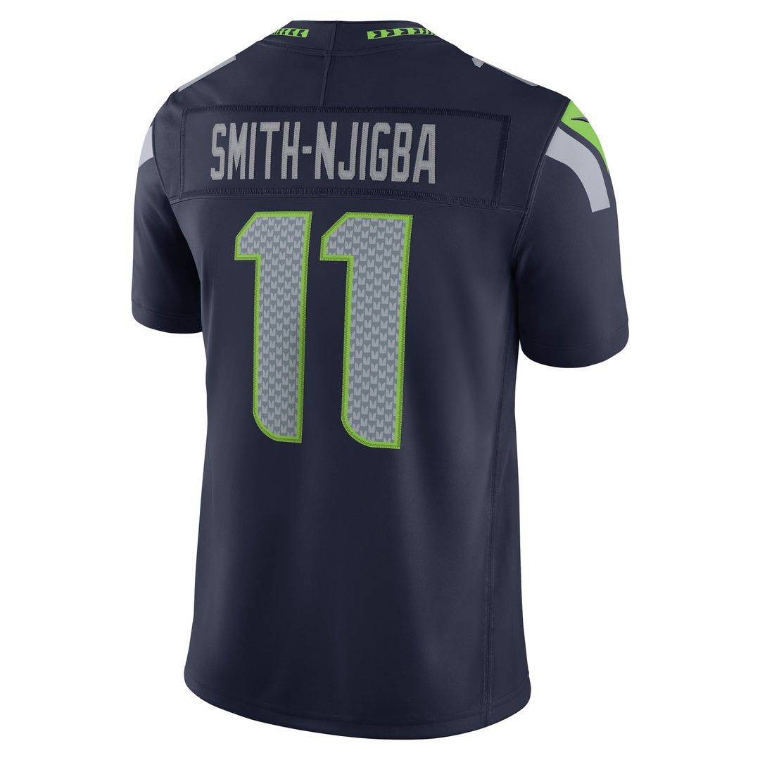 Jaxon Smith-Njigba Seattle Seahawks Royal Alternate Vapor F.U.S.E. Stitched Limited Jersey