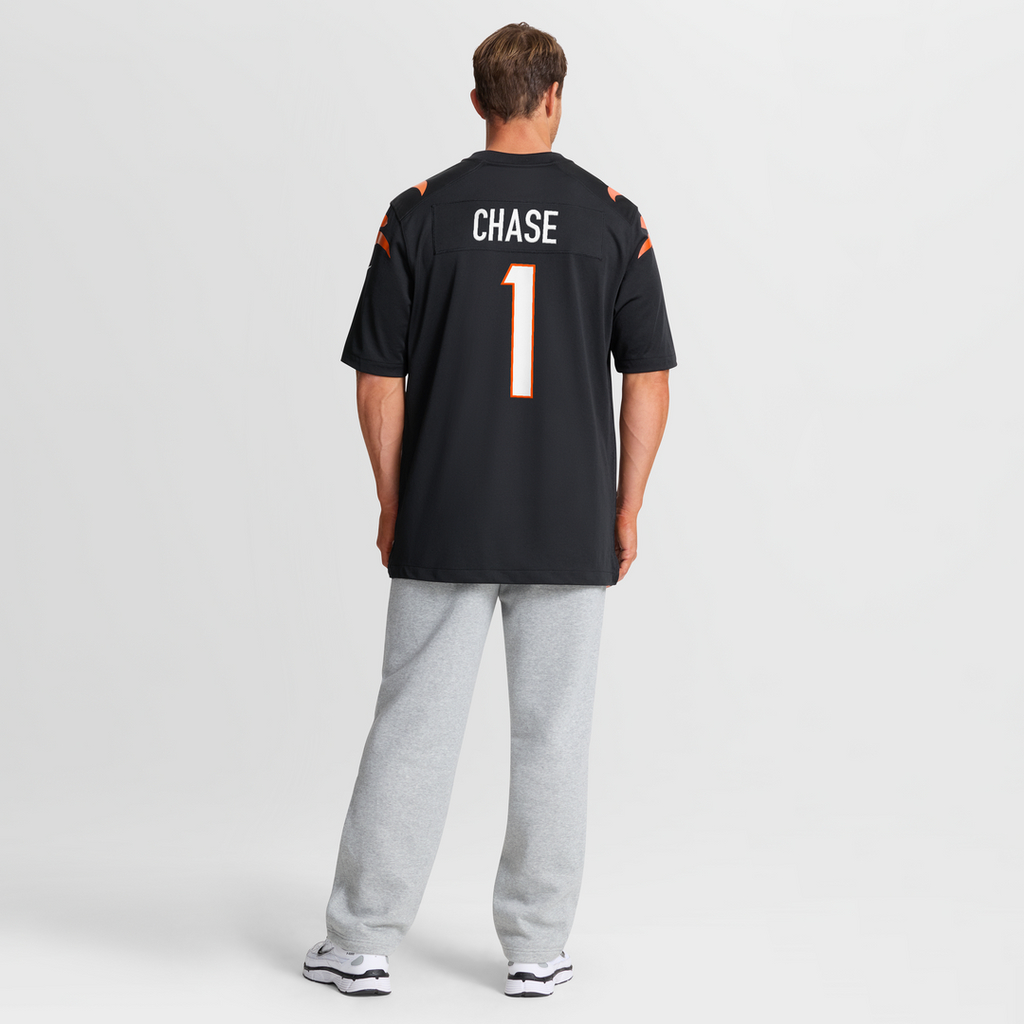 Ja'Marr Chase Cincinnati Bengals Orange Alternate Game Jersey