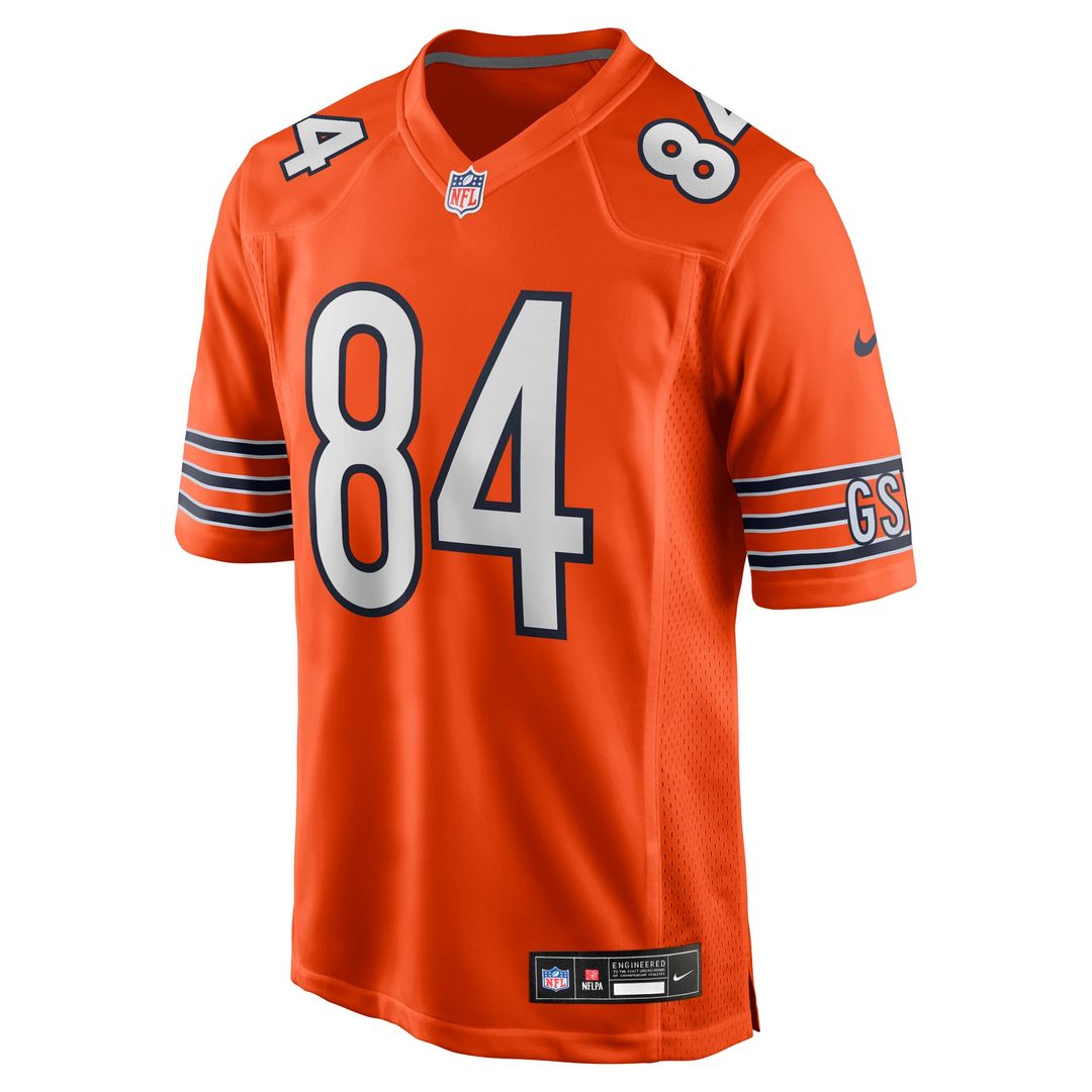 Colston Loveland Chicago Bears Orange Alternate Game Player Jersey