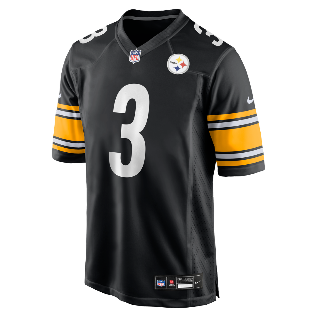 Jaquan Brisker Pittsburgh Steelers Black Team Game Jersey
