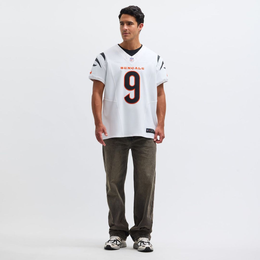 Joe Burrow Cincinnati Bengals White Vapor F.U.S.E. Elite Jersey
