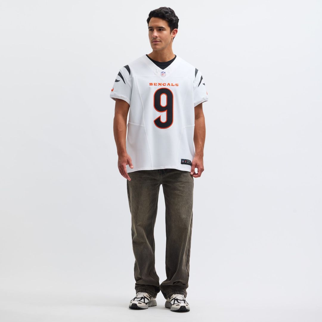 Joe Burrow Cincinnati Bengals White Vapor F.U.S.E. Elite Jersey