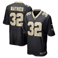 Tyrann Mathieu New Orleans Saints Black Game Jersey