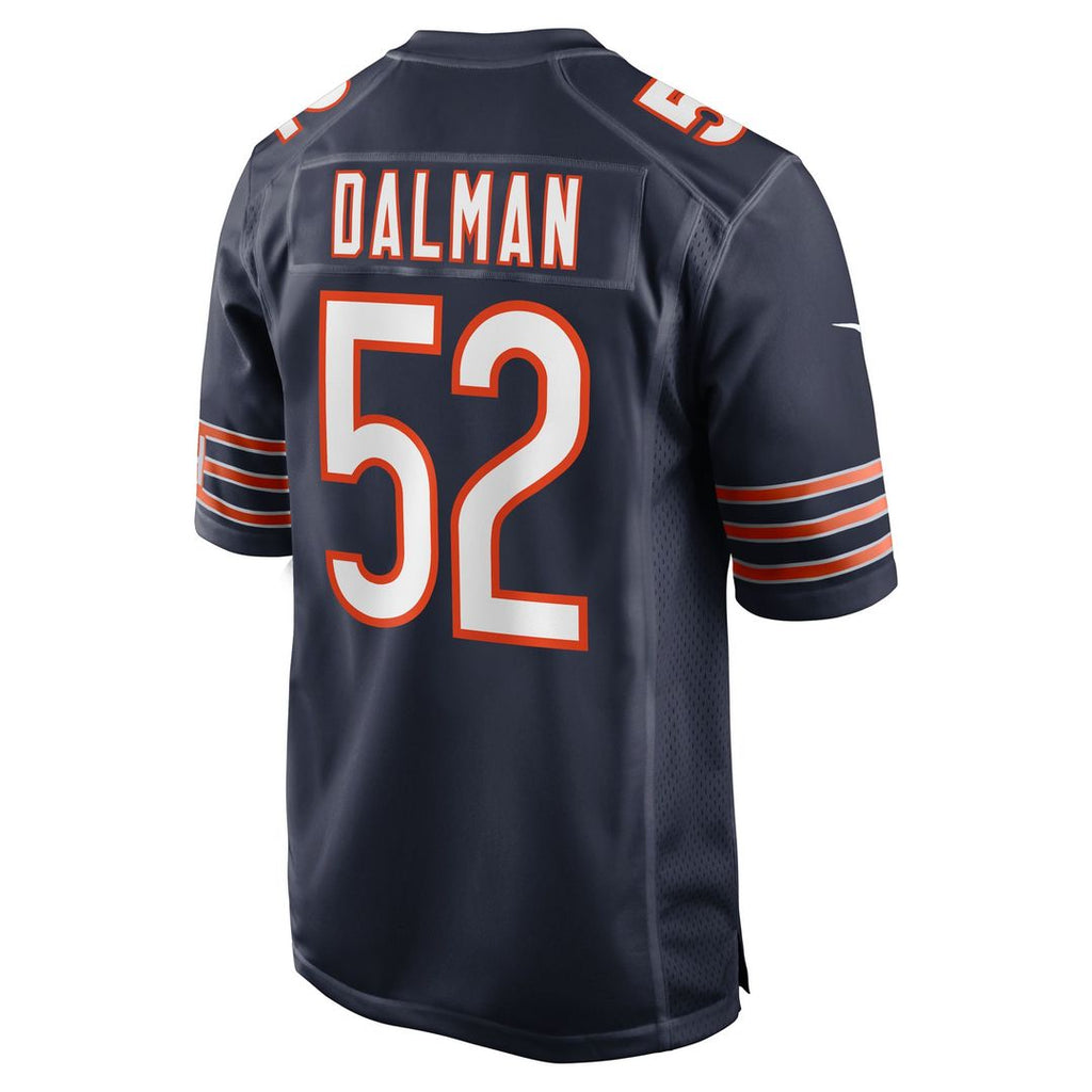 Drew Dalman Chicago Bears Navy Team Game Jersey