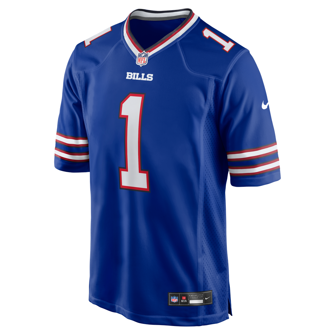 Mecole Hardman Buffalo Bills Royal Team Game Jersey